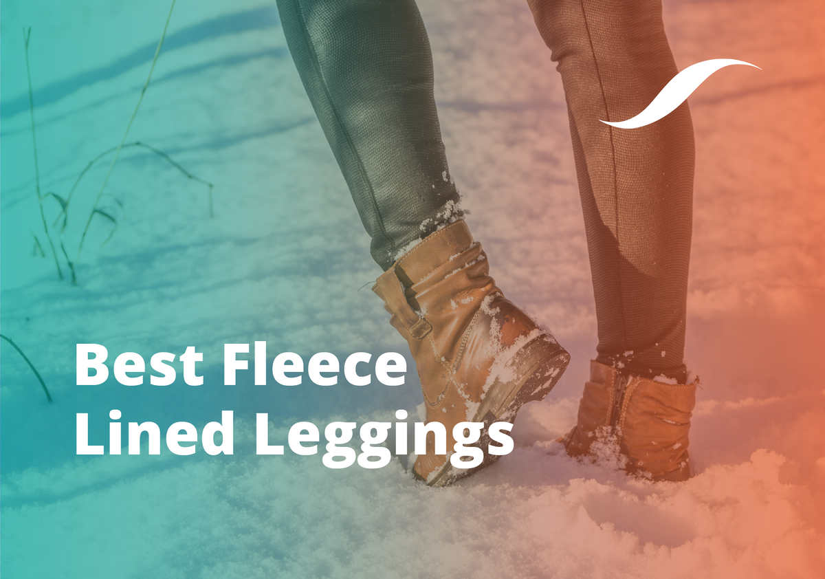 Thick Fleece Lined Leggings Soft Flexible Fluffy Leggings With