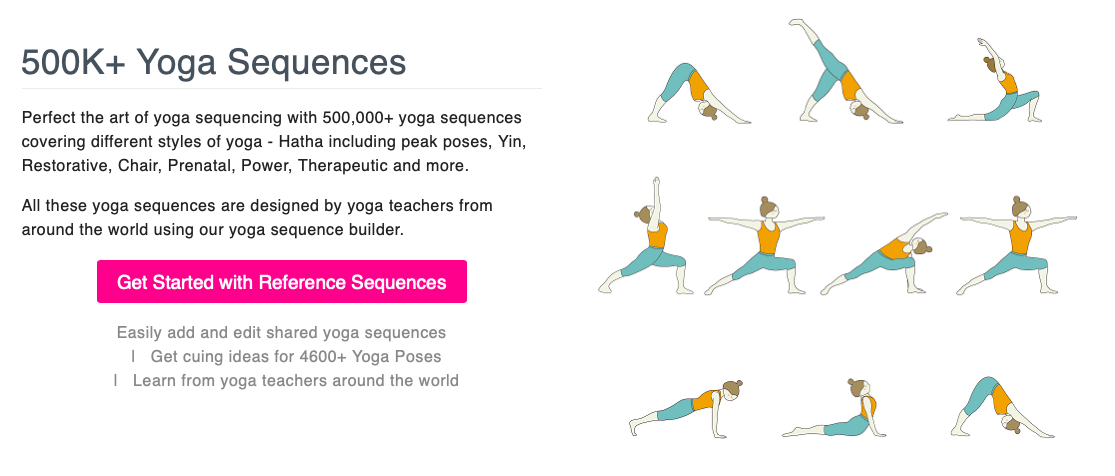 Yoga Poses - 6000+ Yoga Poses for Yoga Teachers to Plan Sequences