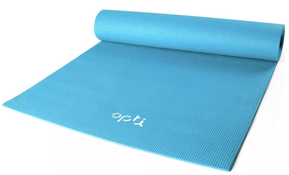 Jinjin 1 Pc Yoga Mat,Eva Thick Durable Yoga Mat,Portable Solid Non-Slip Exercise Fitness Pad Mat,Waterproof and Dustproof Pilates Soft Excellent Flexibility Mat 