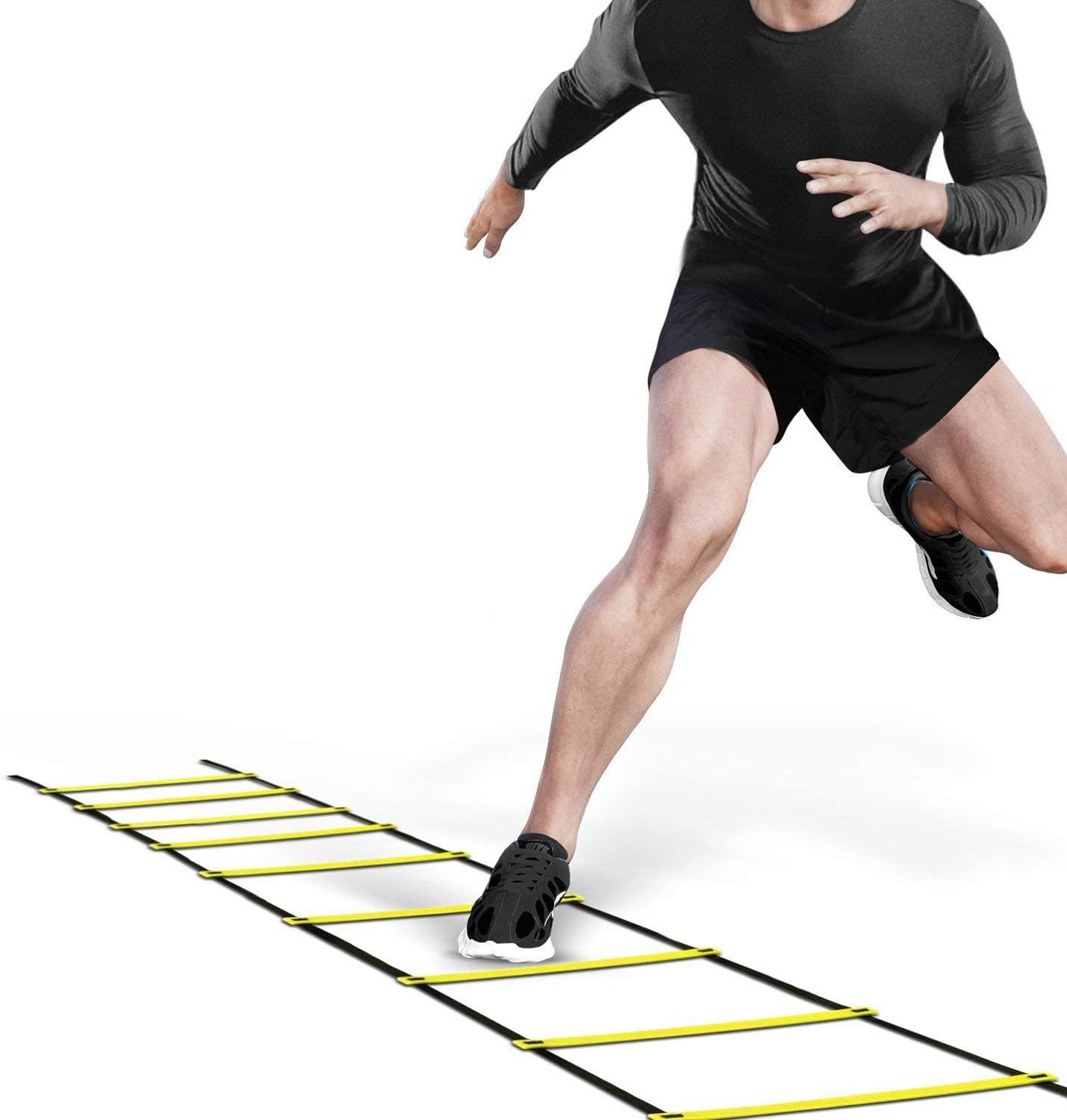 Speed Agility Fitness Training Ladder Footwork Sport Equipment Workout UK 