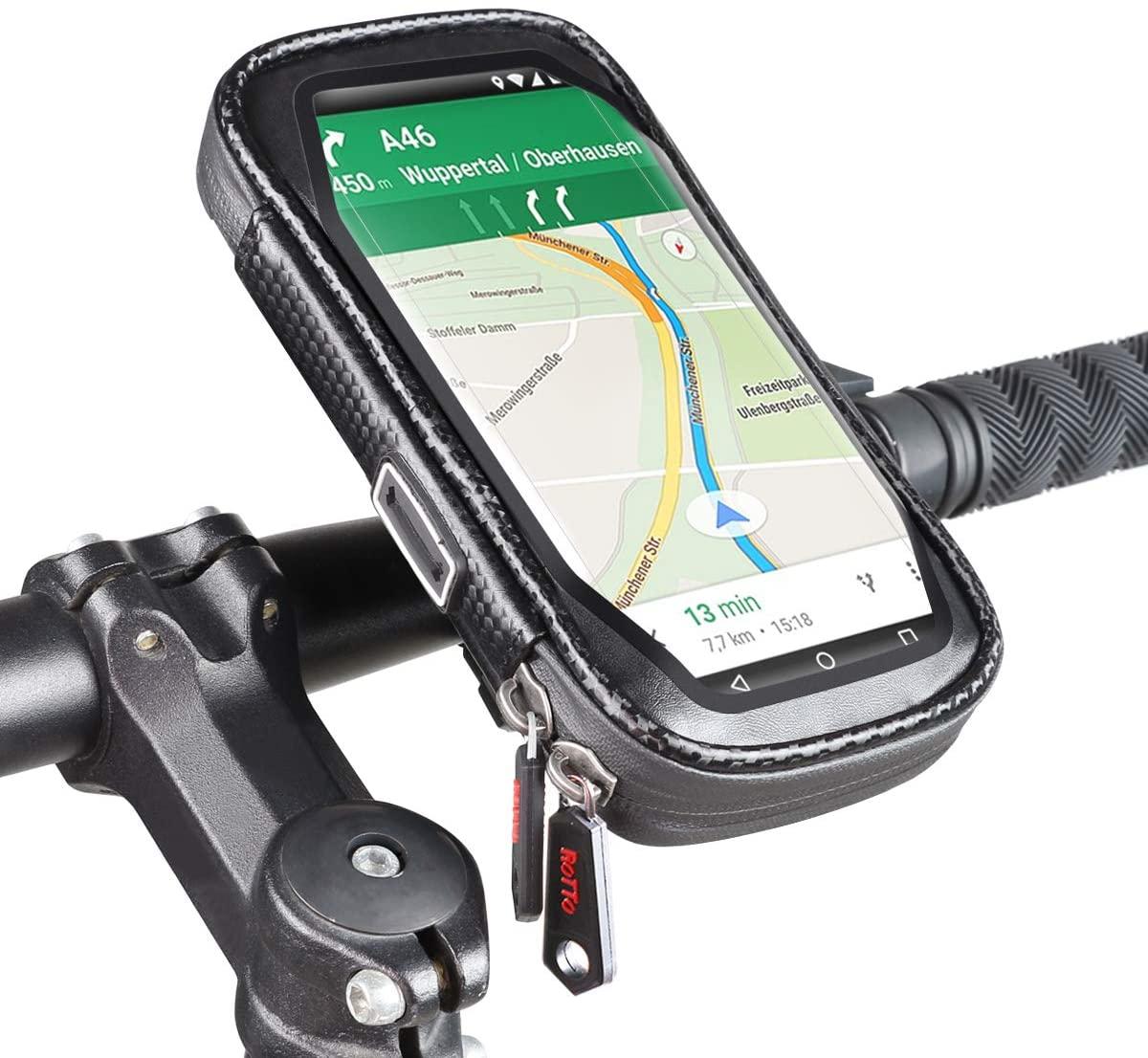 Review: BTR Bike Phone Holder Bike Bag & Bicycle Handlebar Mobile Phone  Mount