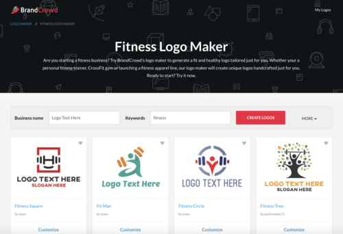 10 Best Fitness Logo Design Tools Ideas 2019