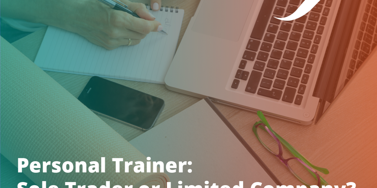 personal trainer sole trader or limited company banner image