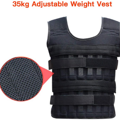 Adjustable Weighted Vest Men 35lbs - Weighted Workout Vest With Iron  Weights, Heavy Duty Weighted Exercise Vest For Functional Training, Slim  Design