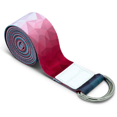 Yoga Strap für bessere Dehnung BESTIF Yogagurt 3m Yoga Belt mit Verschluss Stretch Band aus Baumwolle Unterstützung für Yogapraxis