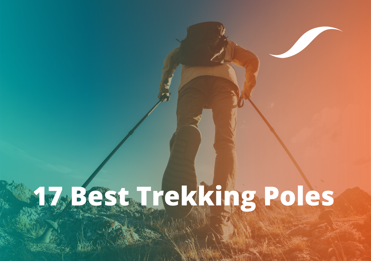 65 to 135cm Alcheringa Trekking Poles Hiking Sticks Telescopic Collapsible Ultralight Hiking & Shock Absorption 