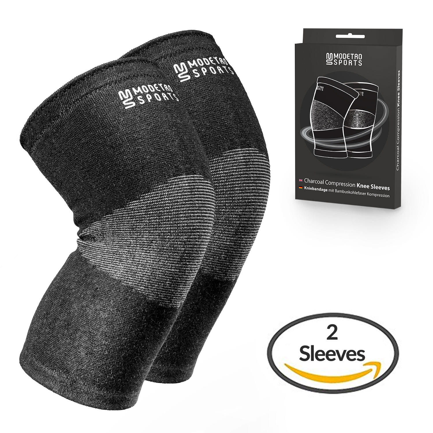 Arthritis Meniscus Tear Running Cycling Single ACL Camari Gear Sports Knee Compression Sleeve Support Brace Basketball Tendonitis Weightlifting - for Joint Pain MCL Squats Injury Recovery 