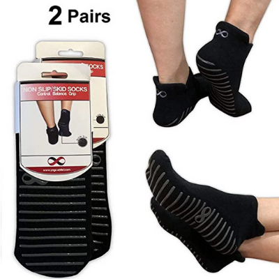 Olivia Mark – Non Slip Split Toe Yoga Socks