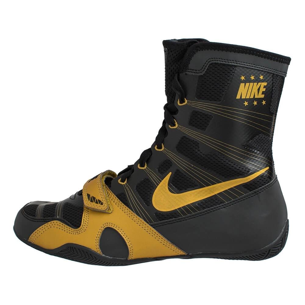 black and gold adidas boxing boots